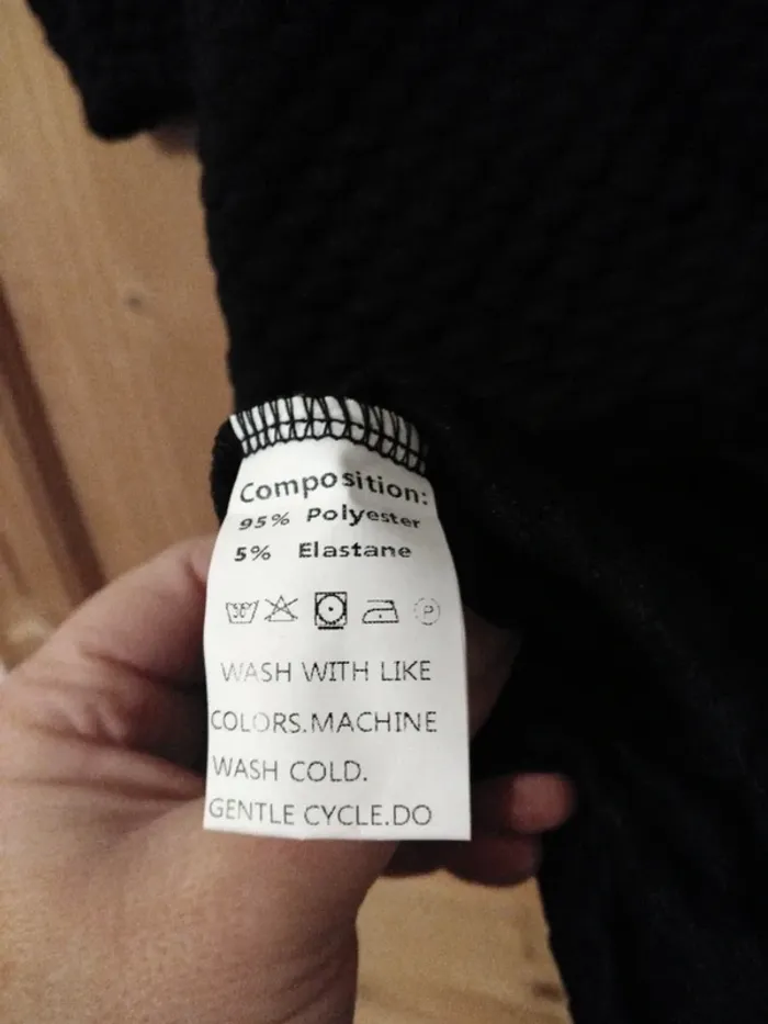 Robe Noire Unie Femme Neuve - photo numéro 10