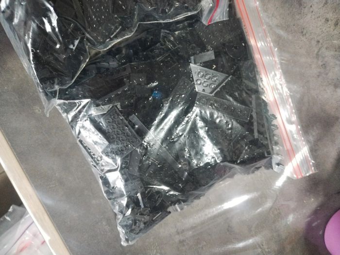 Lego vrac lot 2.9kg noir - photo numéro 5