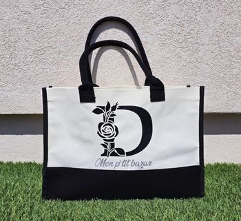 Grand sac cabas personnalisé