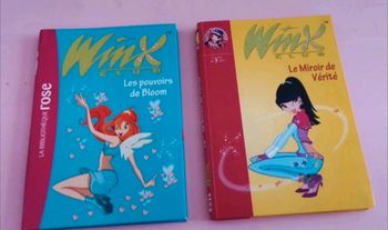 Deux livres Winx club