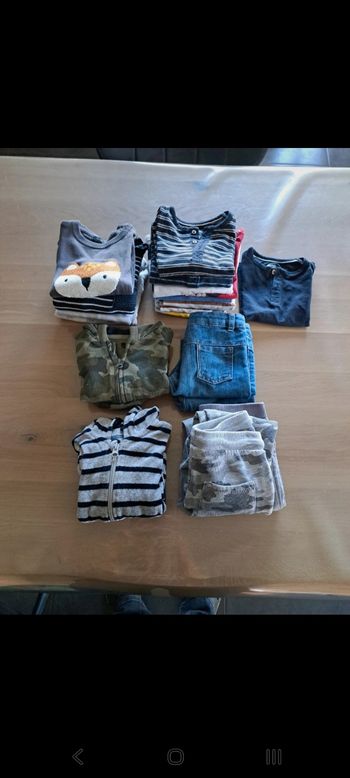 Lot vêtements garçon 18 mois