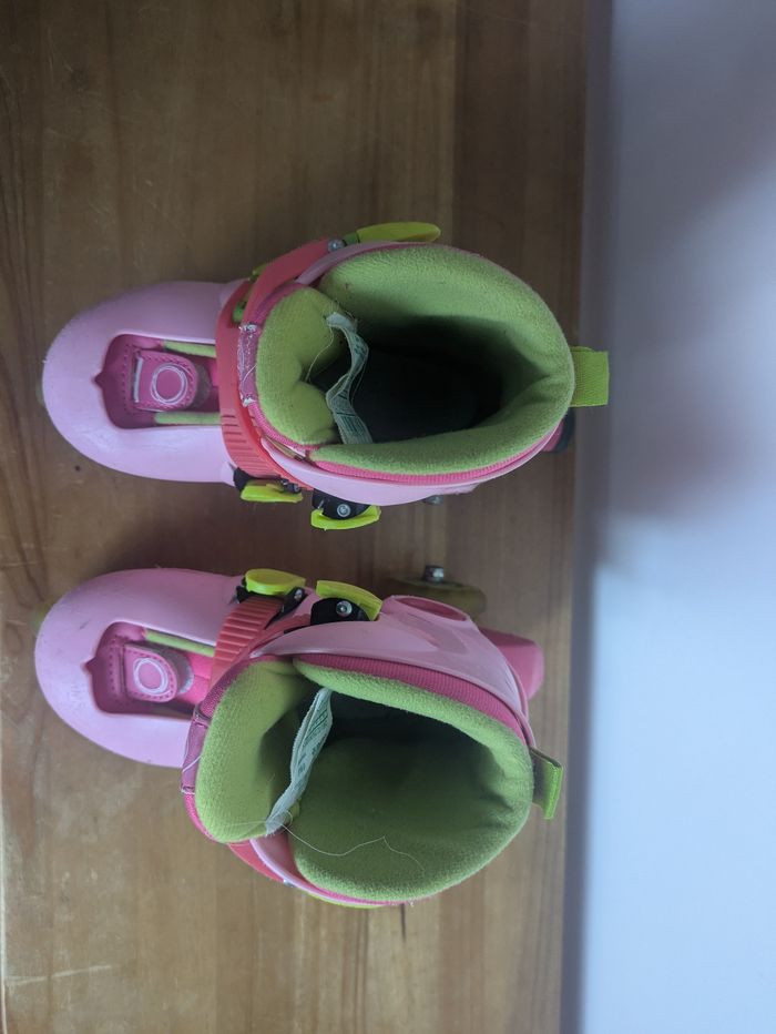 Roller Oxylane + protections enfant taille 26-28 - photo numéro 8