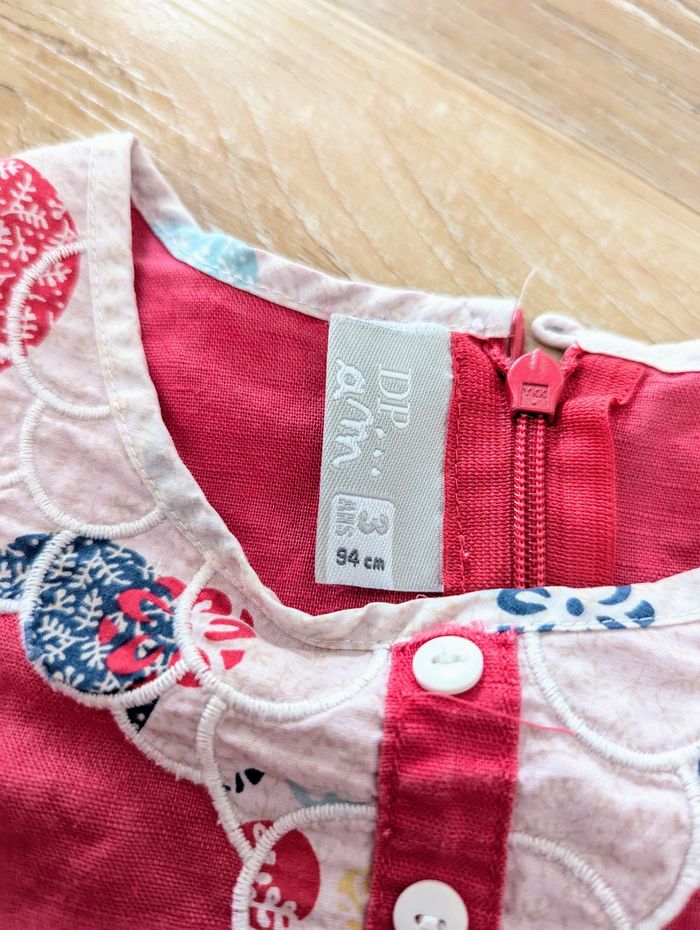 Robe 3 ans bebe fille Dpam - photo numéro 3
