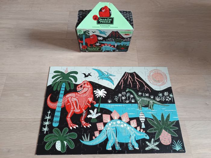 Puzzle phosphorescent dinosaures
