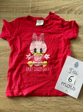 Tee shirt daisy Benetton t.6m