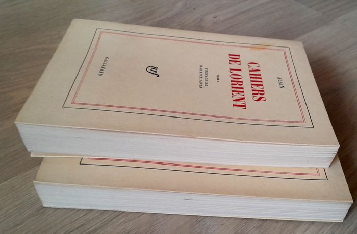 Alain (philosophe), Cahiers de Lorient tome 1 et 2 - photo numéro 5