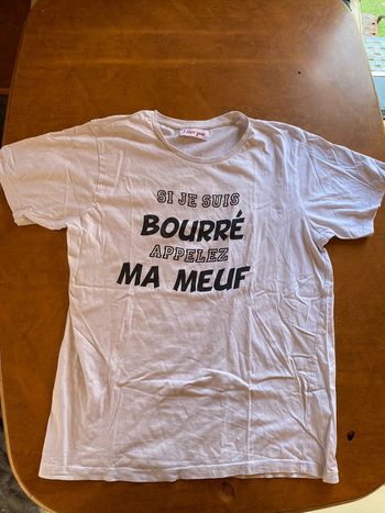 T shirt fantaisie Alcool