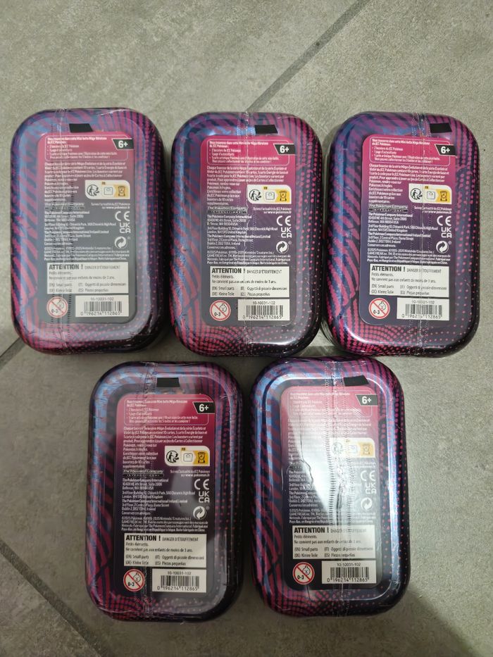 Pokemon mini tins mega evolution m01 - photo numéro 4