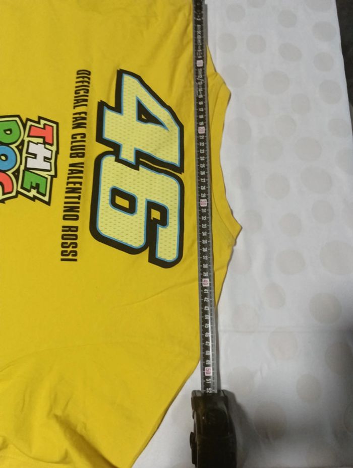 Tee shirt manches courtes homme Valentino Rossi sport moto taille XXL tee shirt officiel - photo numéro 6