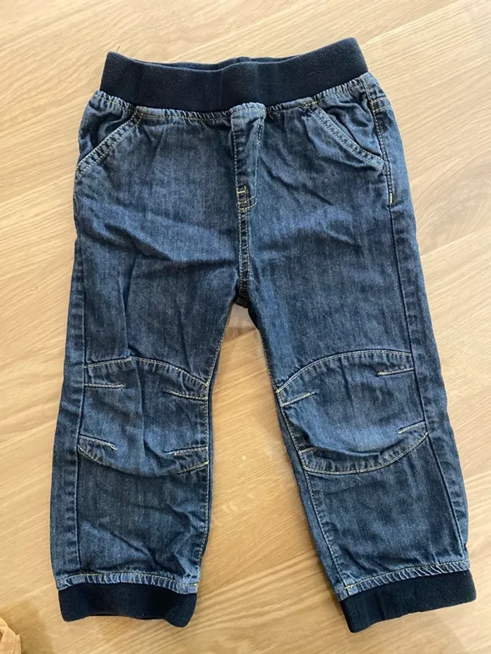 Pantalon taille élastique Tissaia 24 mois