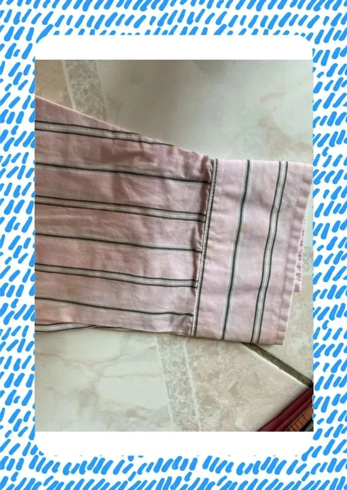 Chemise à rayures Tex XL - photo numéro 2