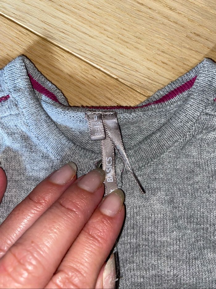 Lot gilet sweat 9 mois - photo numéro 6