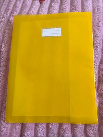 Lot protège cahier