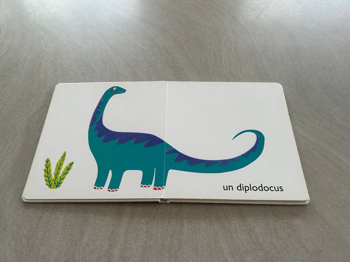Mes premiers mots à toucher " les dinosaures" - photo numéro 2