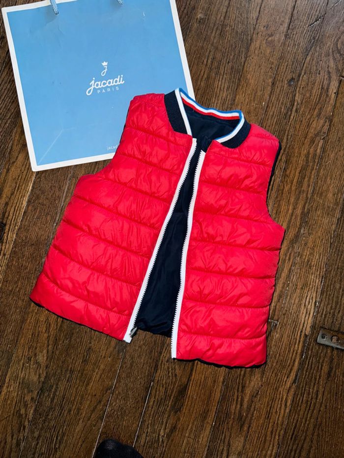 doudoune reversible Jacadi 18 mois valeur 55 euros - photo numéro 2