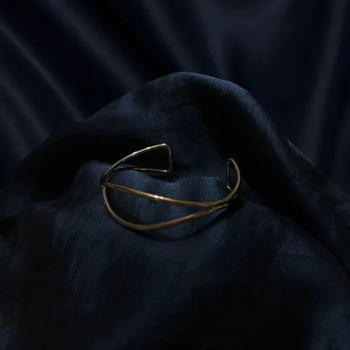 Bracelet jonc doré