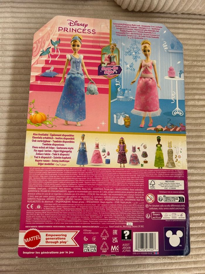 Coffret Cendrillon et tenue