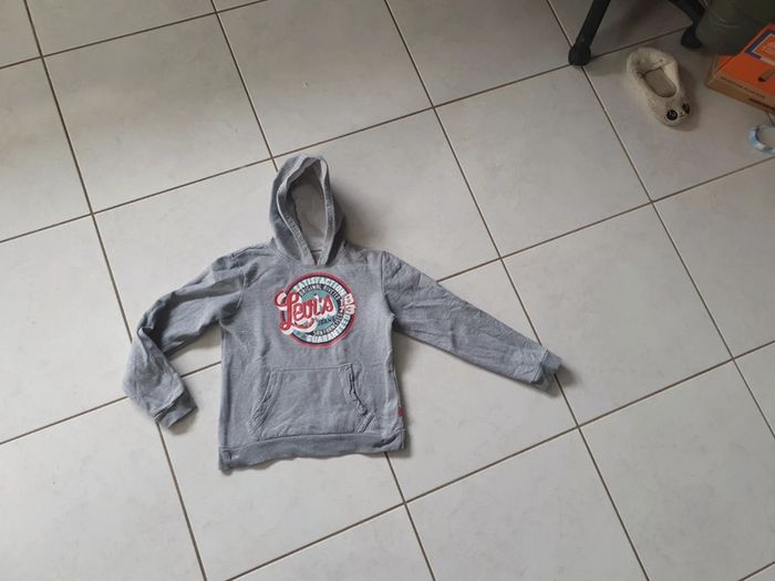 Sweat à capuche garçon Levis 10/12 ans V2