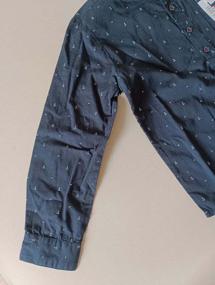 Chemise Terre de Marins taille 8 ans neuve avec étiquette - photo numéro 4