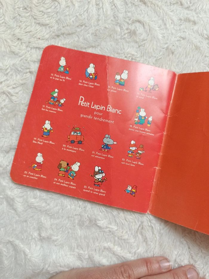 Lot de 4 livres bébé enfant Petit lapin blanc Léo et Popi Hello Kitty - photo numéro 20