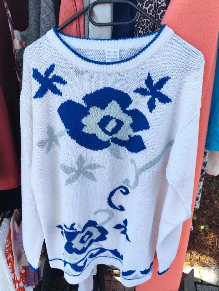 Pull grosse maille