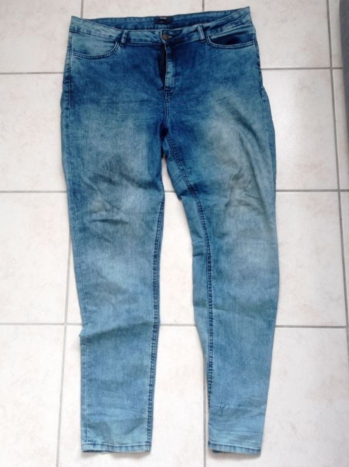 Jean effet délavé
