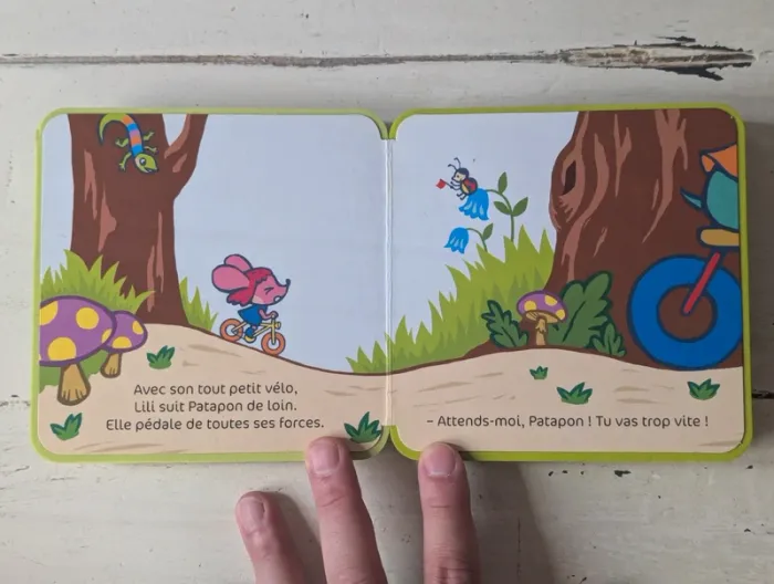 Lot de 2 livres jeunesse – Dans la ferme + Lili & Patapon : Attends-moi Patapon ! - photo numéro 11