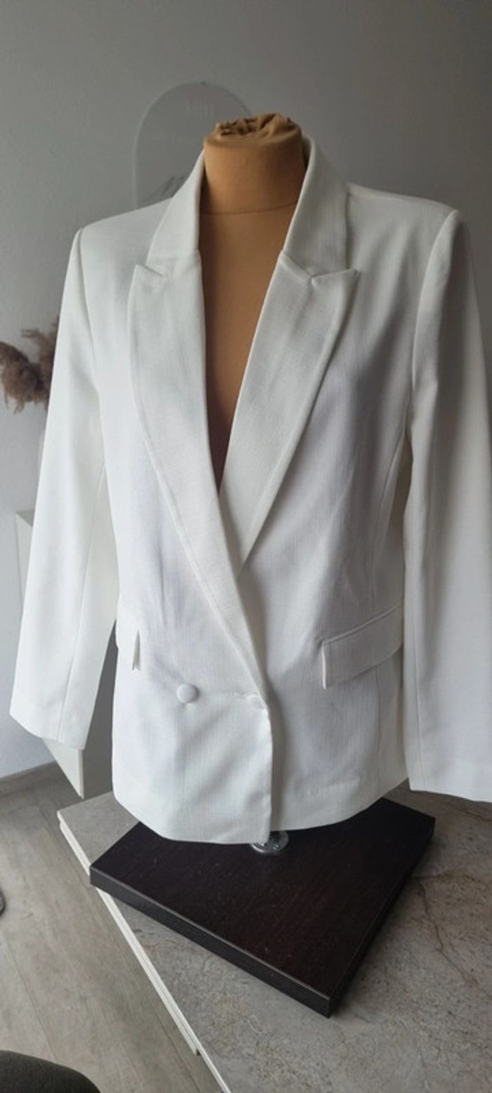 Blazer Bonobo Blanc/Écru