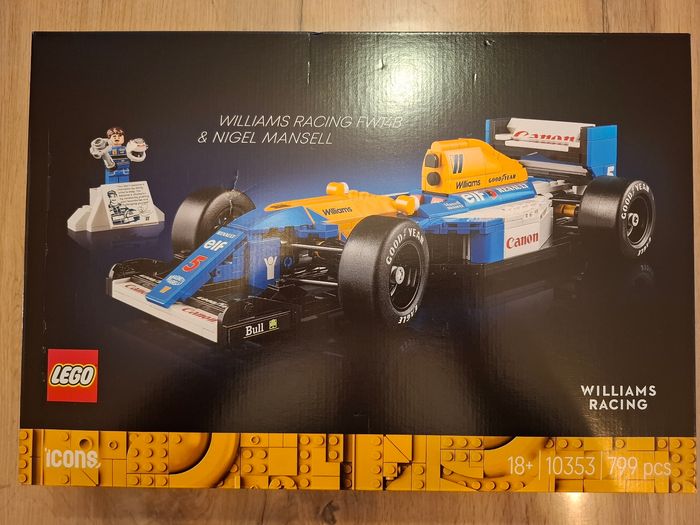 LEGO Icons 10353 - Williams Racing FW14B et Nigel Mansell - photo numéro 2