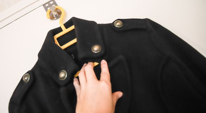 Veste officier vintage noire - photo numéro 2