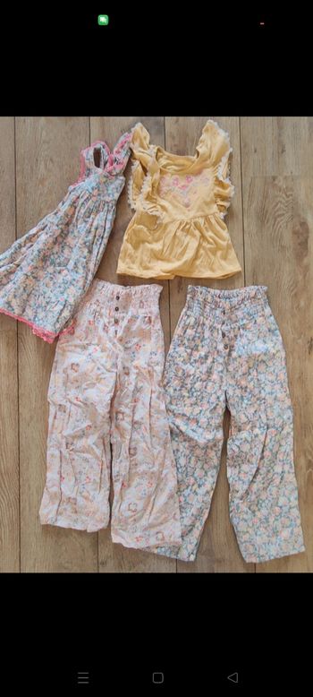 Lot pantalon robe et haut kiabi