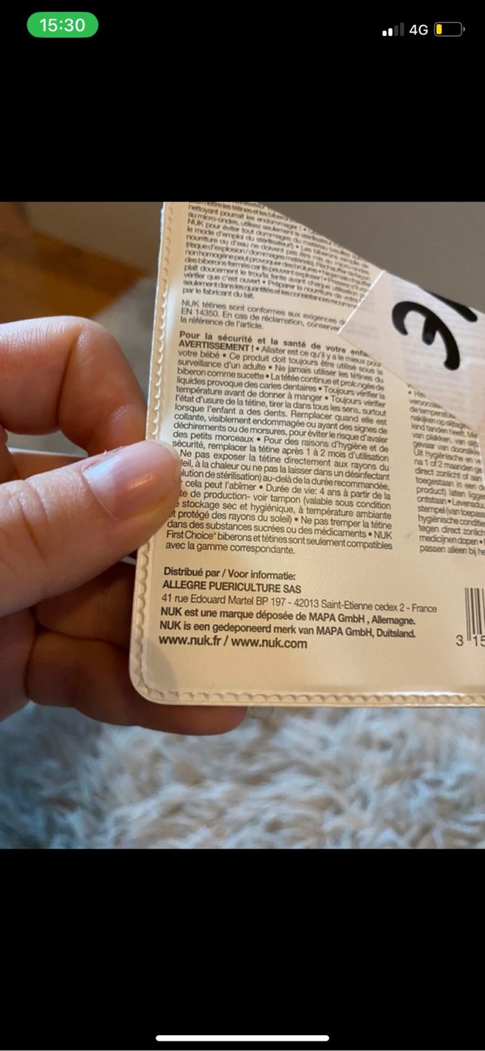 Tétine nuk neuf - photo numéro 4