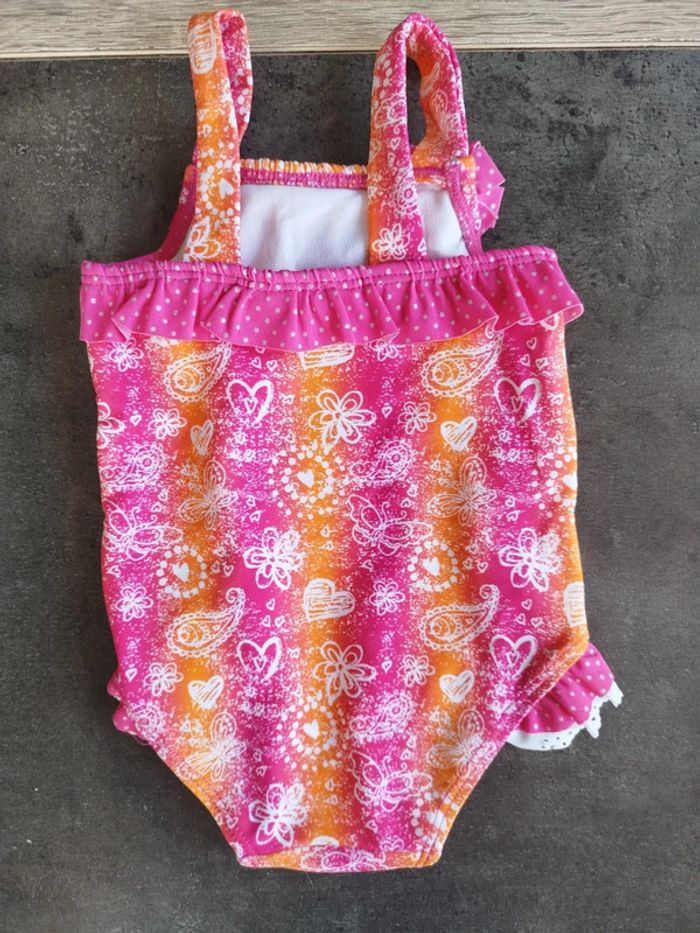 Maillot de bain 1 pièce bébé fille 6 mois - photo numéro 2