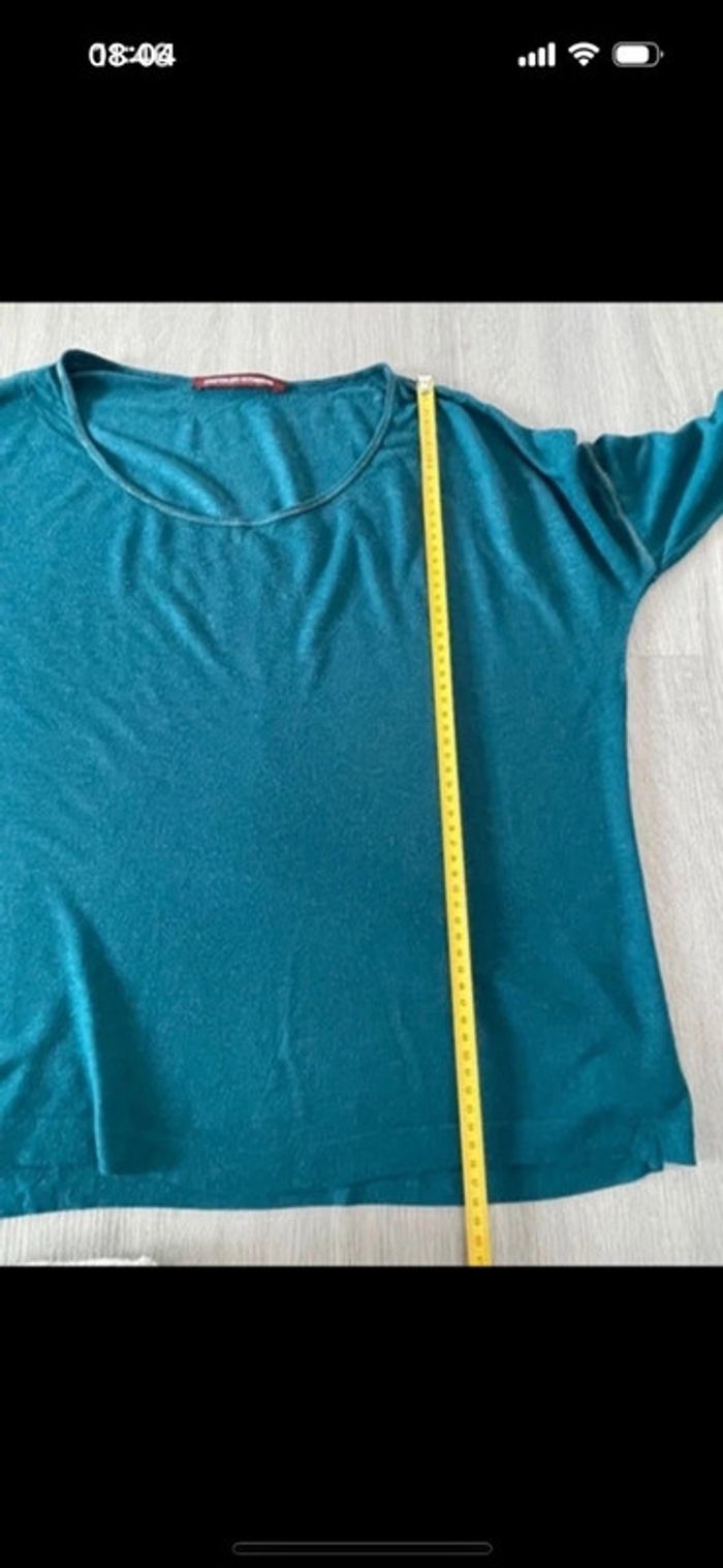 Pull fin tee shirt Comptoir Des Cotonniers taille S - photo numéro 7