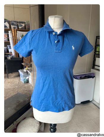 Haut polo Ralph Lauren bleu