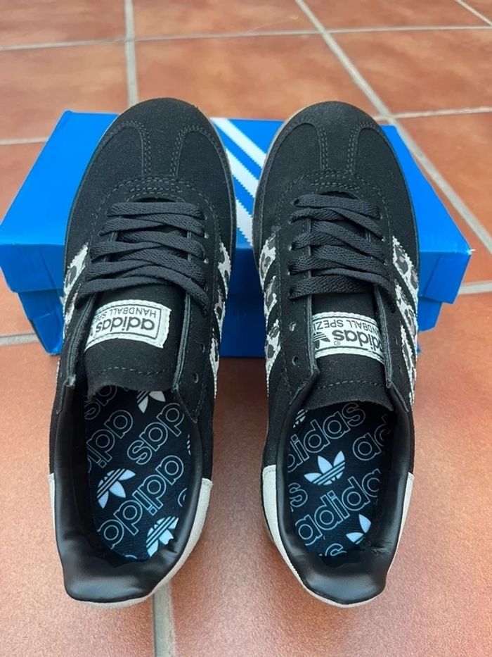 Adidas Handball Spezial Léopard Noir 40.5 - photo numéro 3