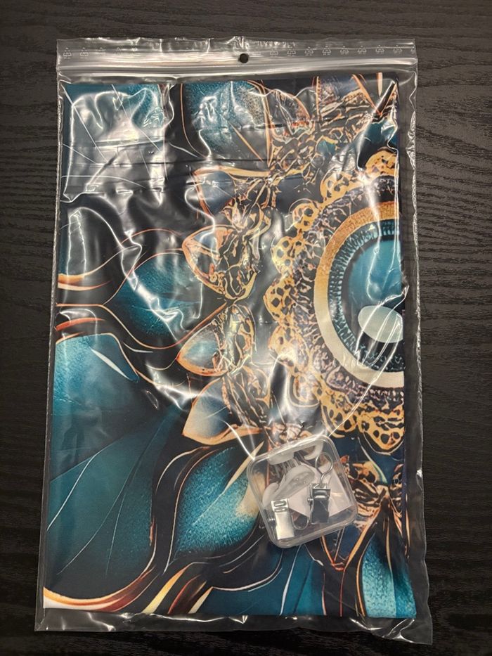 Toile murale décorative œil fleur de lotus - photo numéro 2