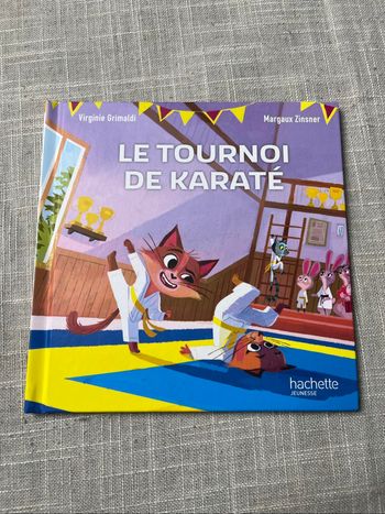 Livre Tournoi de karaté