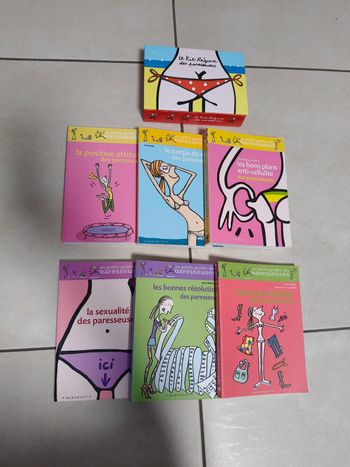 Lot livres les petits guides des paresseuses