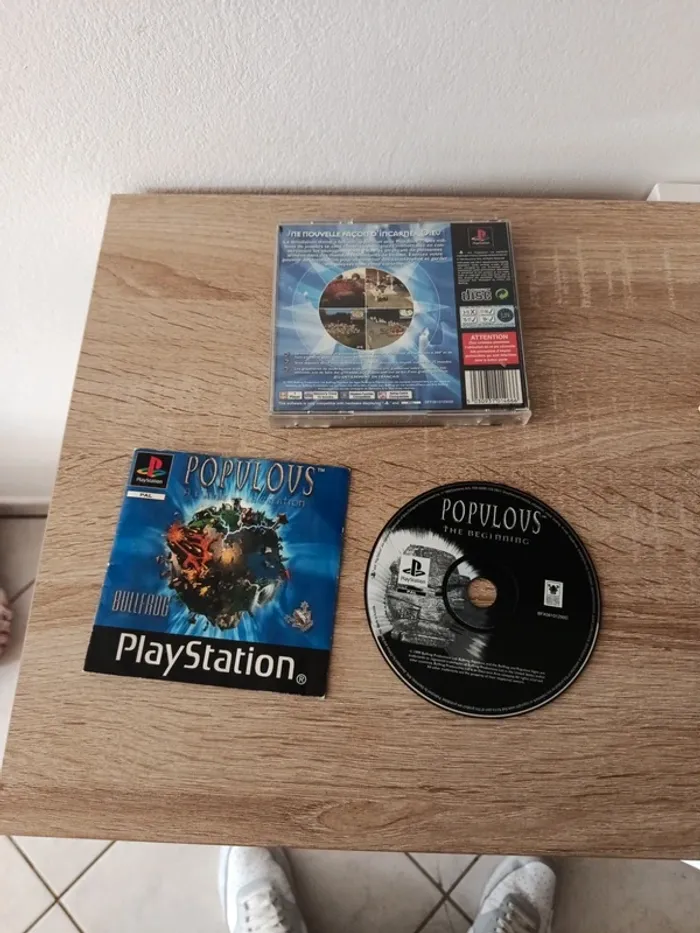 Populous pour PS1 - photo numéro 2