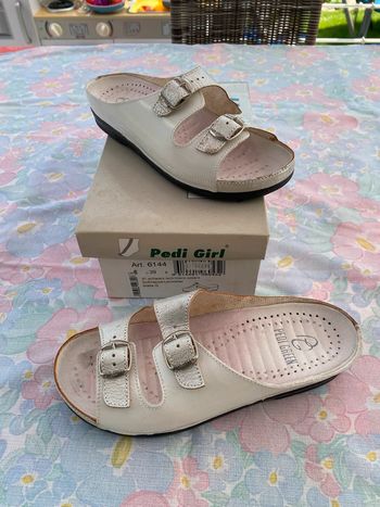 Mules pantoufles chaussons pedi green 40 sabot