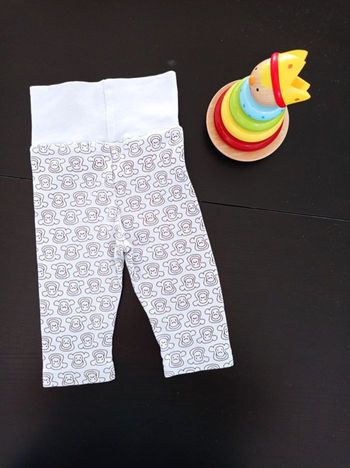 Pantalon mixte singe 3 mois