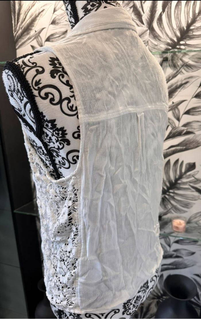 Blouse dentelle hollister - photo numéro 3