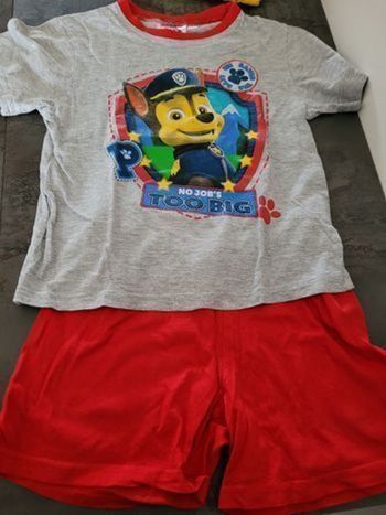 Pyjashort pat patrouille 6 ans
