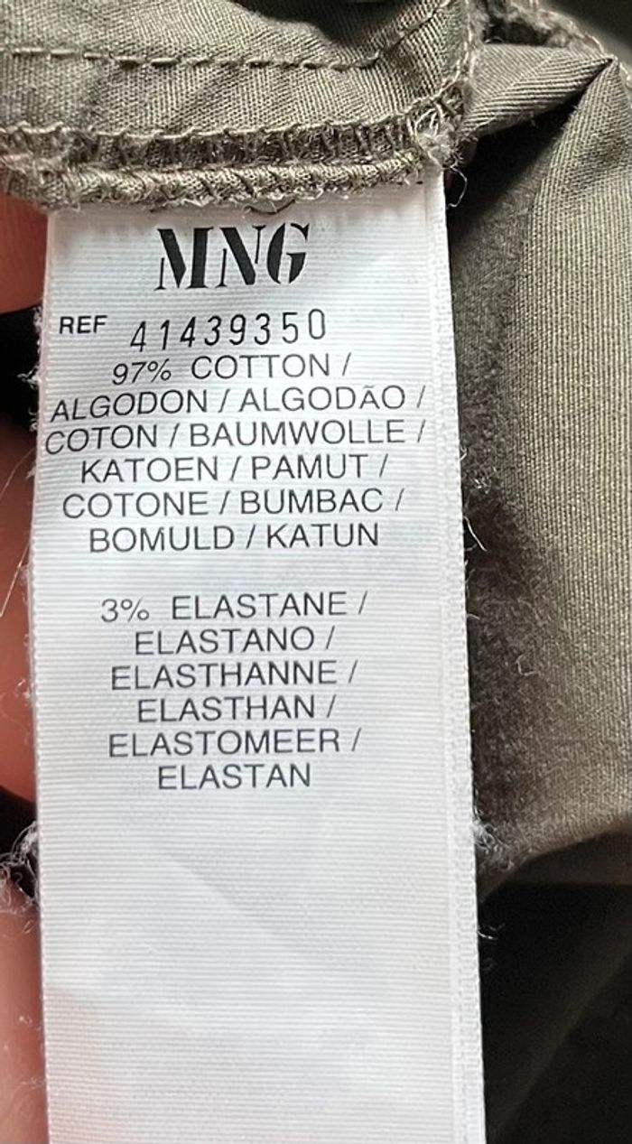 Robe kaki Mango T. L - photo numéro 8