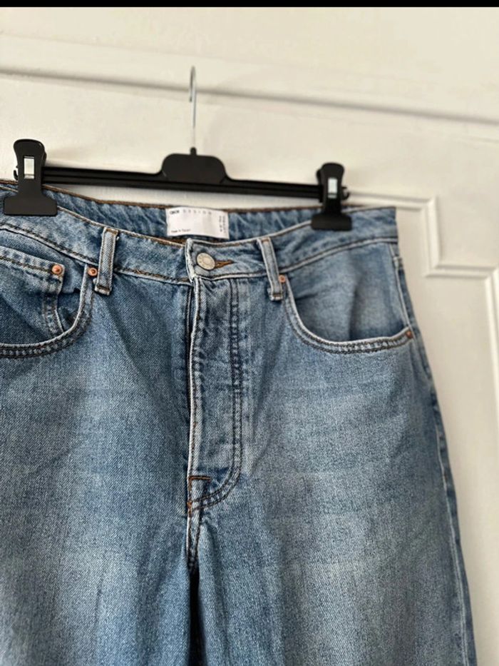 Jean brut coupe droite bleu taille W31/32 40 ASOS Design - photo numéro 3