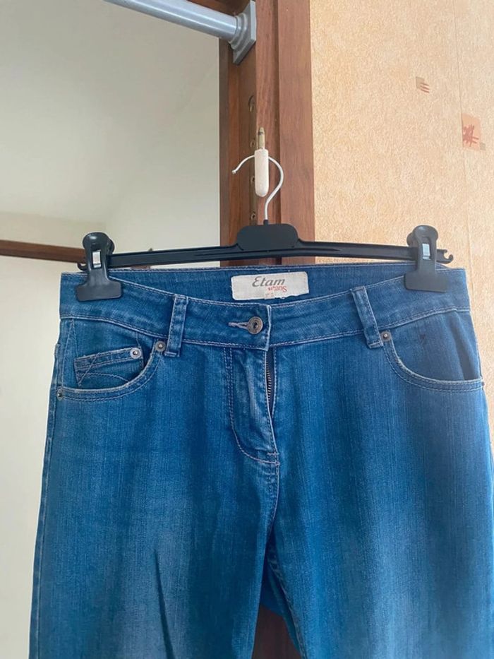 Jeans skinny taille 36 marque Etam très bon état femme - photo numéro 3