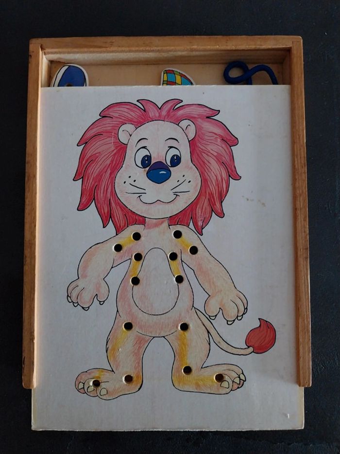Lion laçage - photo numéro 5