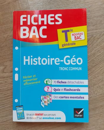 Fiches BAC - Histoire Géographie -  Tle