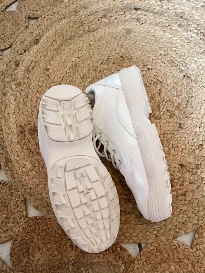 Basket blanche taille 40 - photo numéro 6